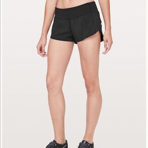 Lululemon speed shorts
